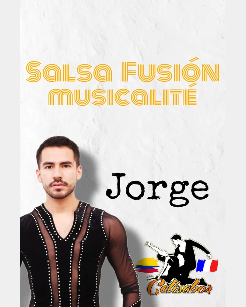 Portrait de Jorge, professeur de salsa fusion et de musicalité